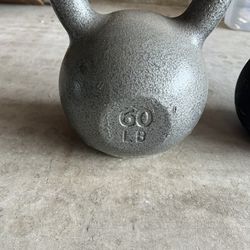60 Pound Kettle Bell
