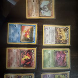 1st Ed Pokemon Team Rocket Cards. Mint Condition 