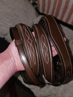 Leather FANCY stitch Show Bridel