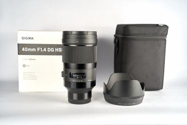 Sigma 40mm f/1.4 DG HSM Art (Sony E)