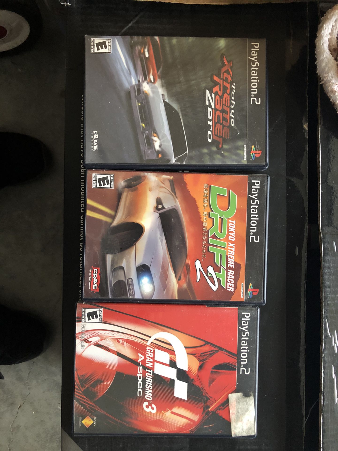 PS2 games and booklets
