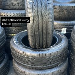 205/60/16 Hankook Semi New All Four 98 % TREAD LIFE | ❗Ask For Availability / Pregunta Por Disponibilidad ❗|