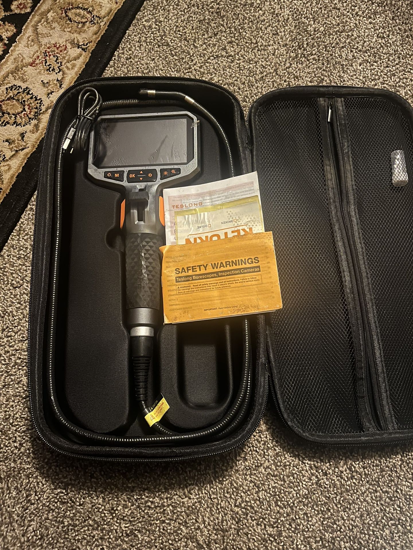 Teslong Two Articulating Borescope W/light