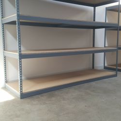 Garage Shelving 96 in W x 36 in D Industrial Warehouse Storage Rack