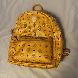 MCM medium studded backpack