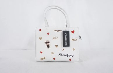 Karl Lagerfield  Maybelle Satchel with Cate Pins