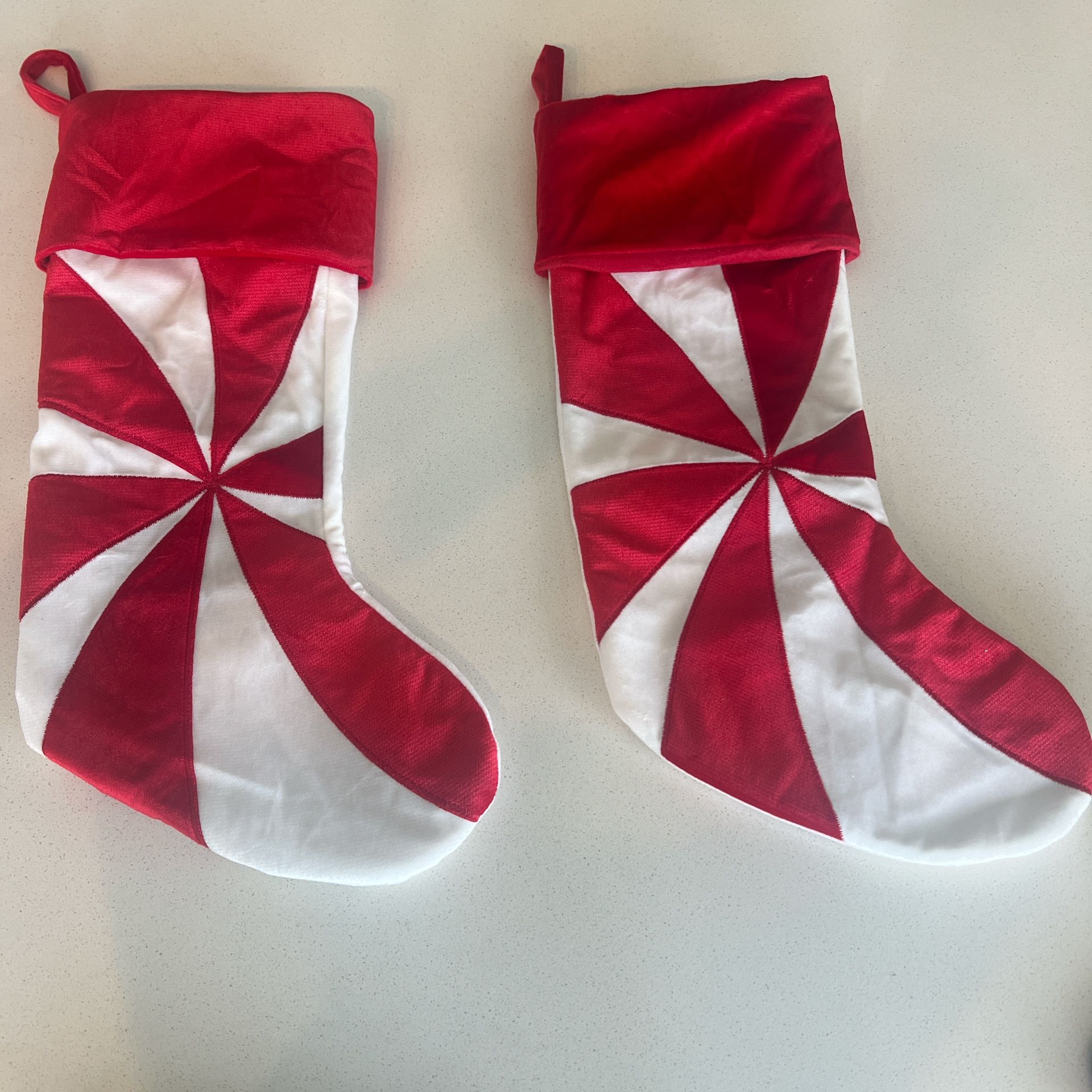 Christmas Stockings Candy Cane theme