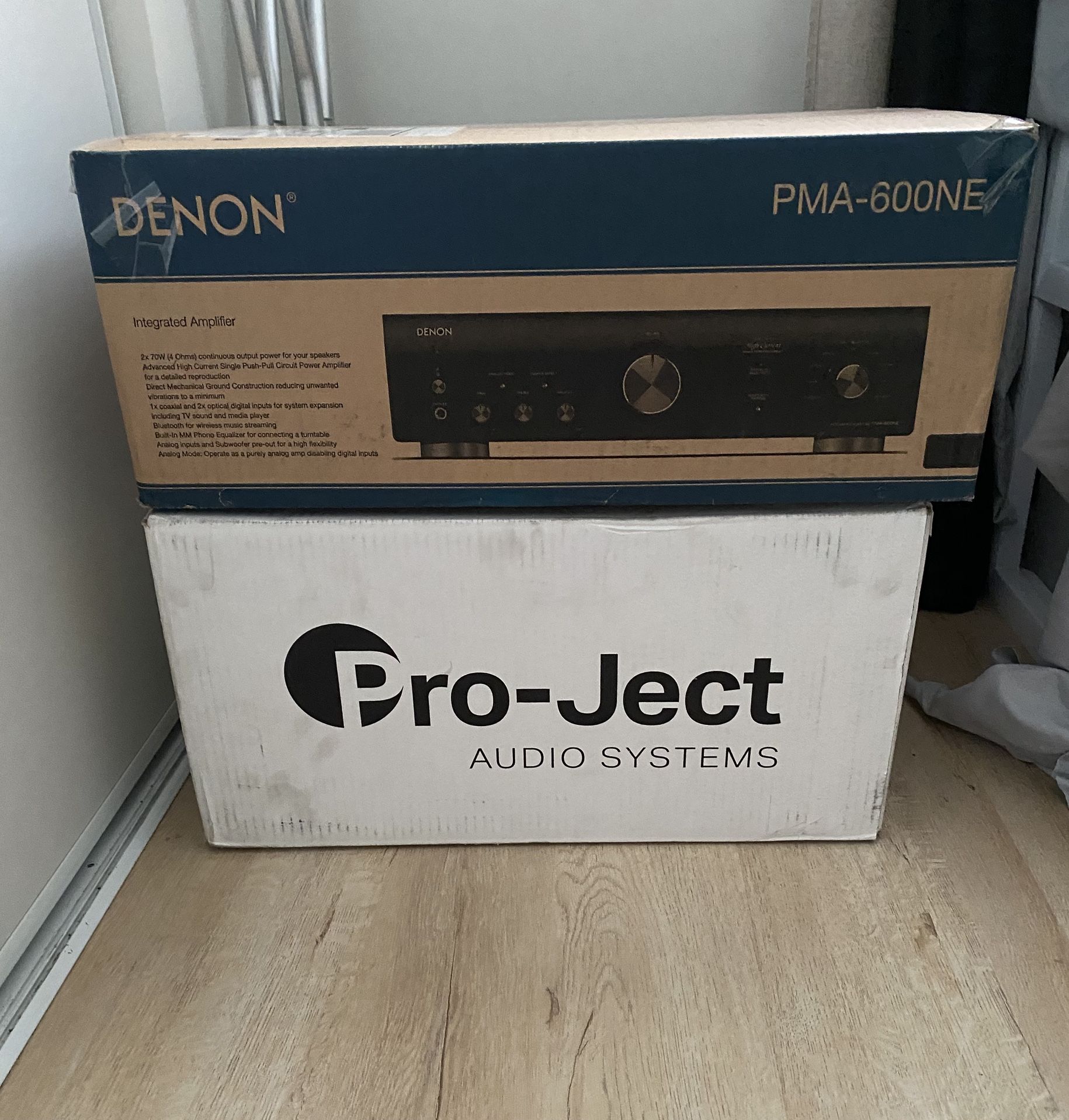 DENON PMA-600NE INTEGRATED AMPLIFIER - BRAND NEW SEALED IN BOX! 