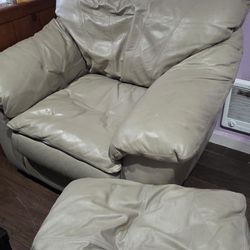 Armchair & Leather