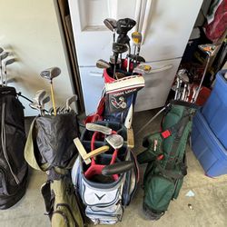 Golf Clubs And Bags For Sale!