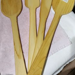 Decoration Large Wood Utensils 