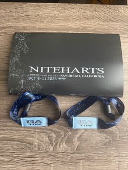 Niteharts 3 Day Wristbands