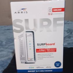 ARRIS - SURFboard SB8200 32 x 8 DOCSIS 3.1 Gig-Speed Cable Modem 

