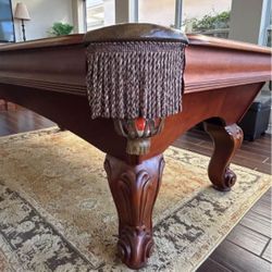 Pool Table 8ft ( Free Delivery & Set Up & New Color Felt Of Your Choice )