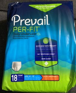 UNDERWEAR ADULT DIAPERS(PREVAIL)