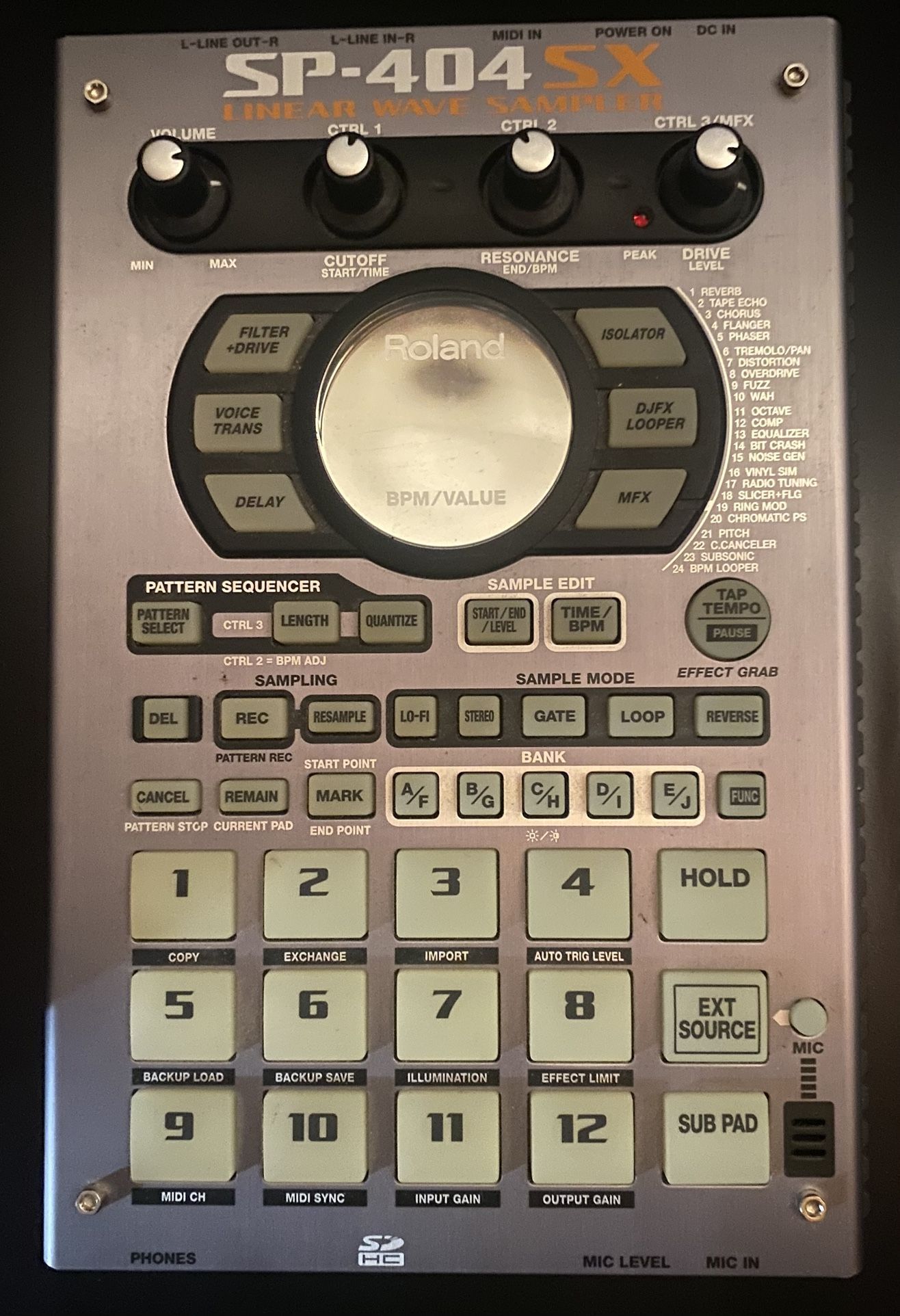 Roland Sp404 Sx 