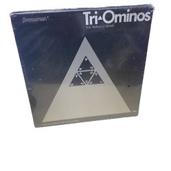 New Vintage Tri Ominos The Triangle Game 1968