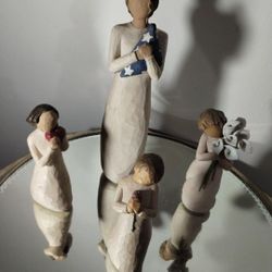 WILLOW TREE COLLECTION FIGURINES SET OF 4 - M99