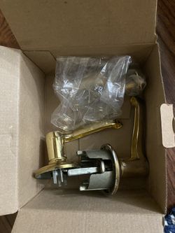 Schlage Levers in Brass
