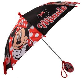 Disney Kids Umbrella Minnie Mouse Toddler Umbrella for Girls Ages 3-7