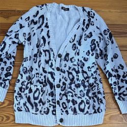 525 America Animal Print Cardigan