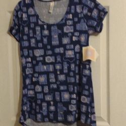 LuLaRoe multicolor blouse XXS new with