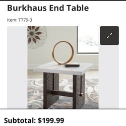 Marble End Tables 