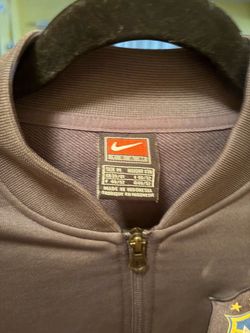 Vintage Nike Brazil CBF Soccer Track Jacket Brasil 5 Star