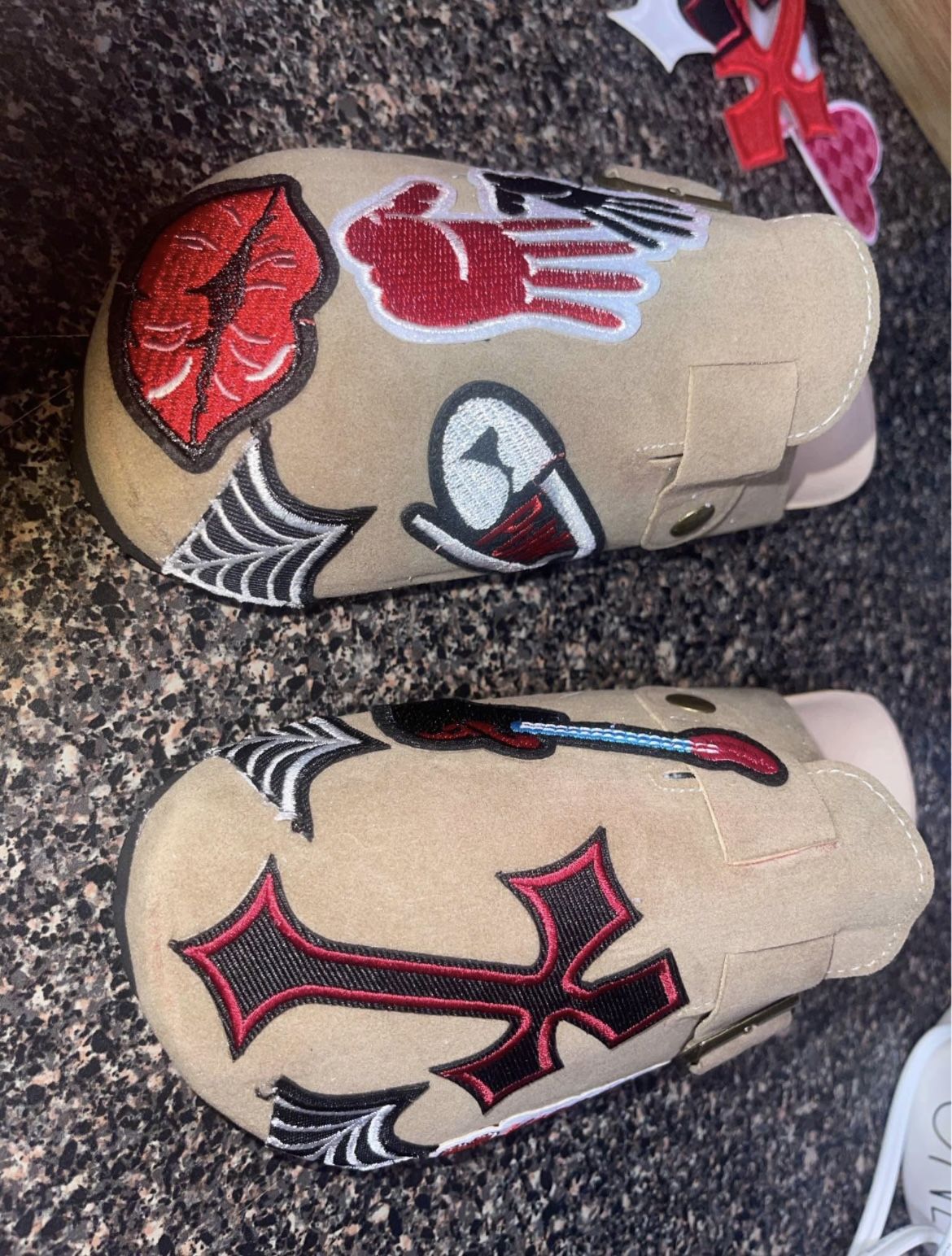 *Custom*  Chrome Hearts Birkenstocks