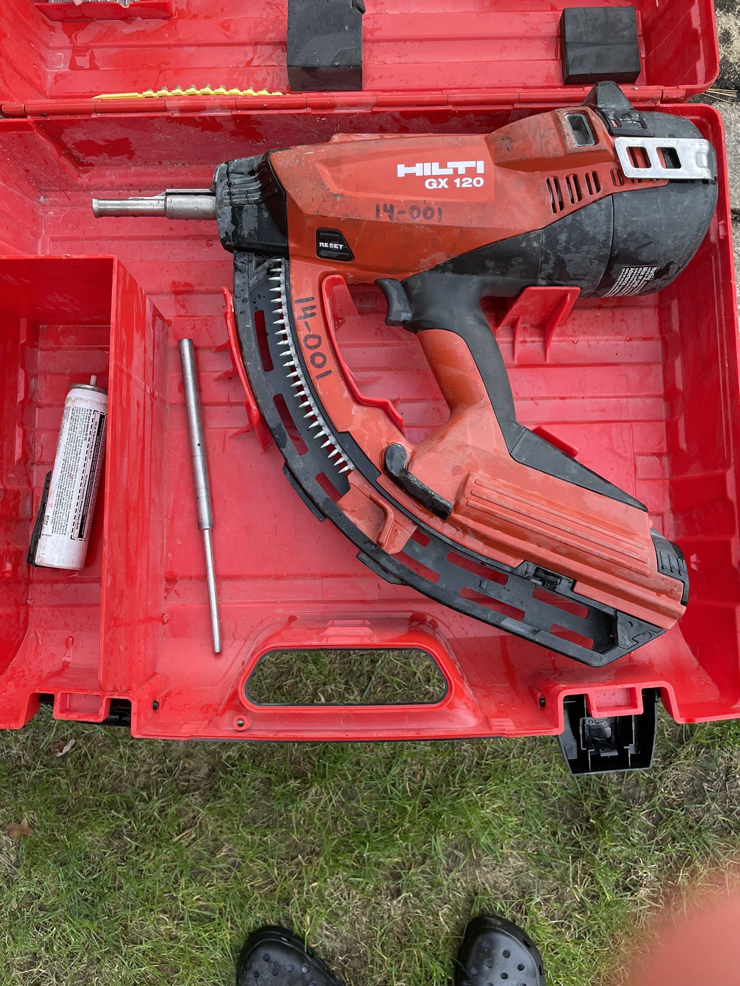Hilti GX 120 Fully Automatic Gas Actuated Fastening Tool