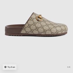 Gucci Horsebit Mule Sz8 Womens