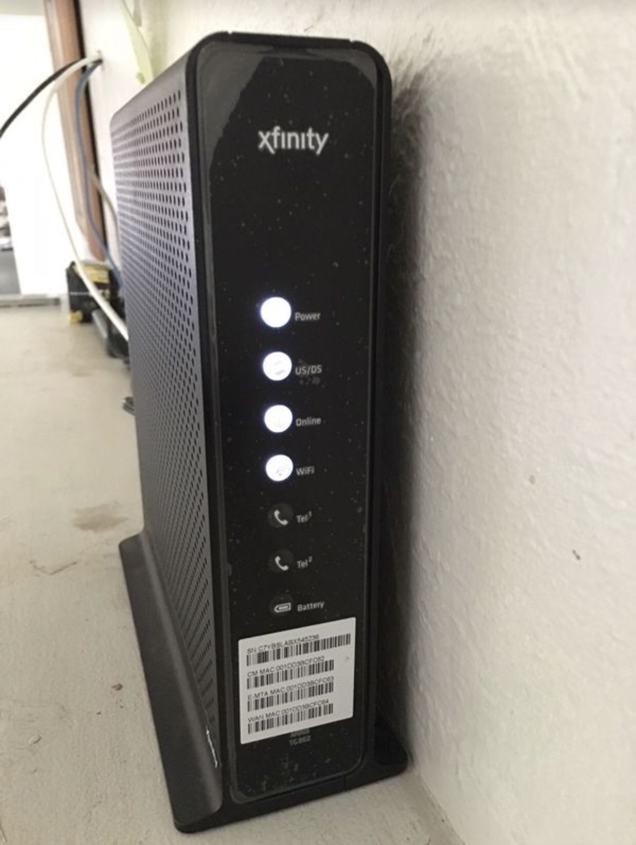 XFINITY MODEM, WiFi AND YOU CAN CONNECT UP TO 2 PHONE LINES I BOUGHT THIS BOX OUT RIGHT SO YOU WILL NOT HAVE ANY RENTAL FEES.