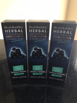 Herbal Charcoal Toothpaste All Natural