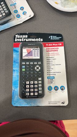 TI-84 Plus CE Graphing Calculator – Brand New Sealed