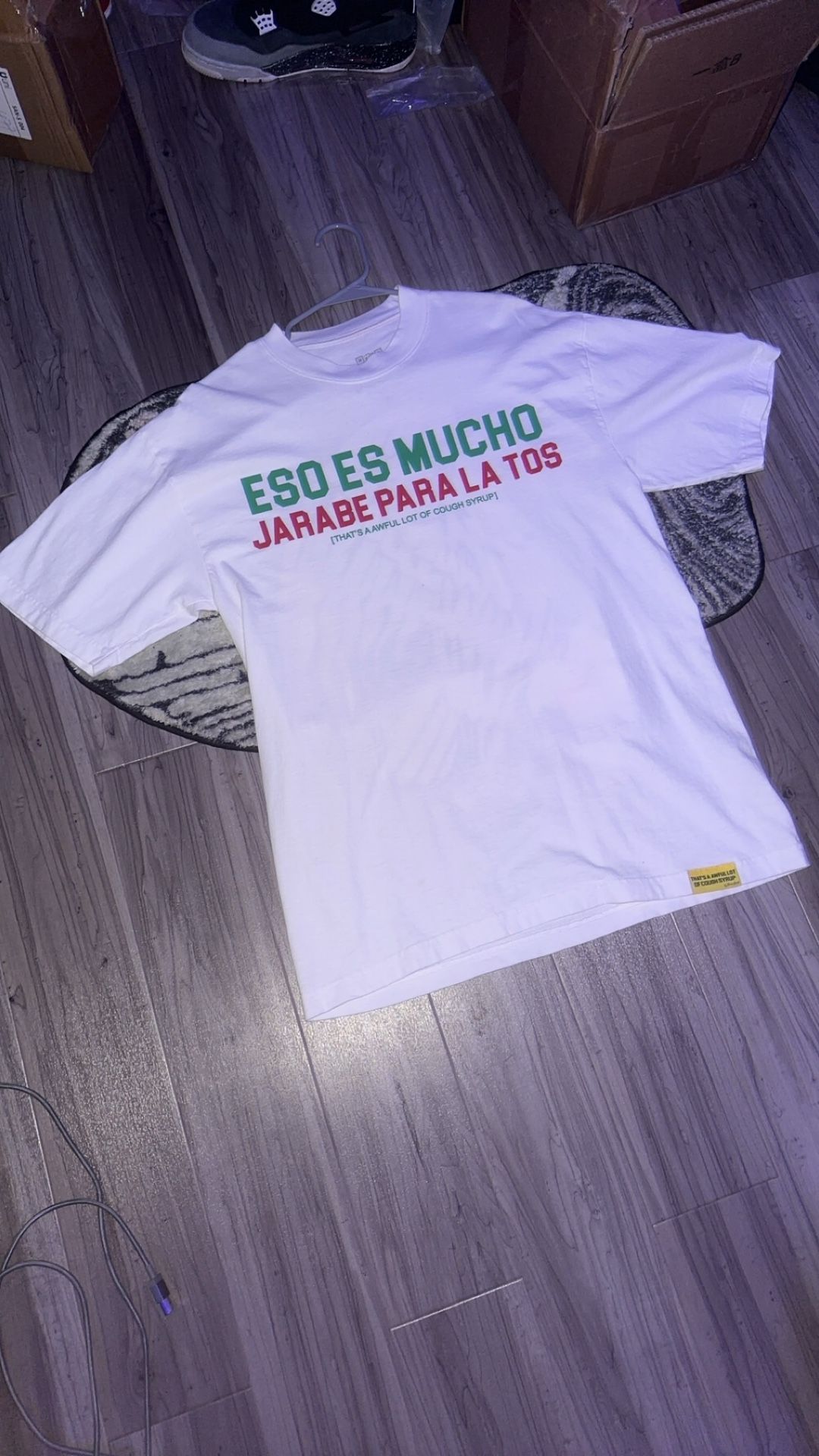 Awful Lotta Cough Syrup Tee (M)