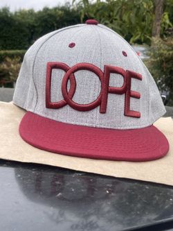 Headlines DOPE SnapBack 3Hat Gray/Burgundy