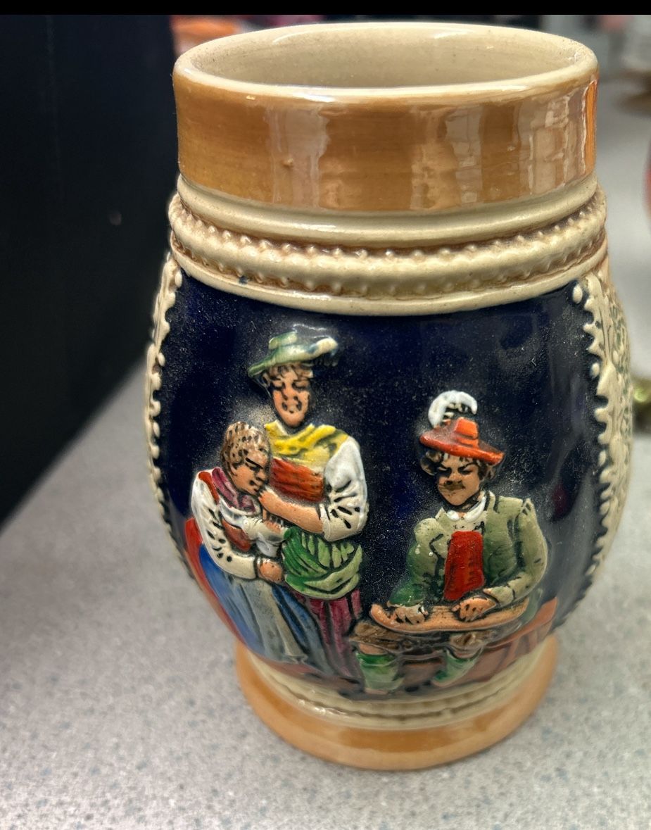 German beer stein