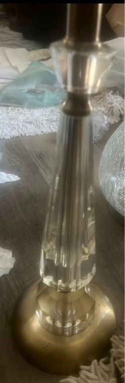 Very Rare Vintage Crystal Lamp