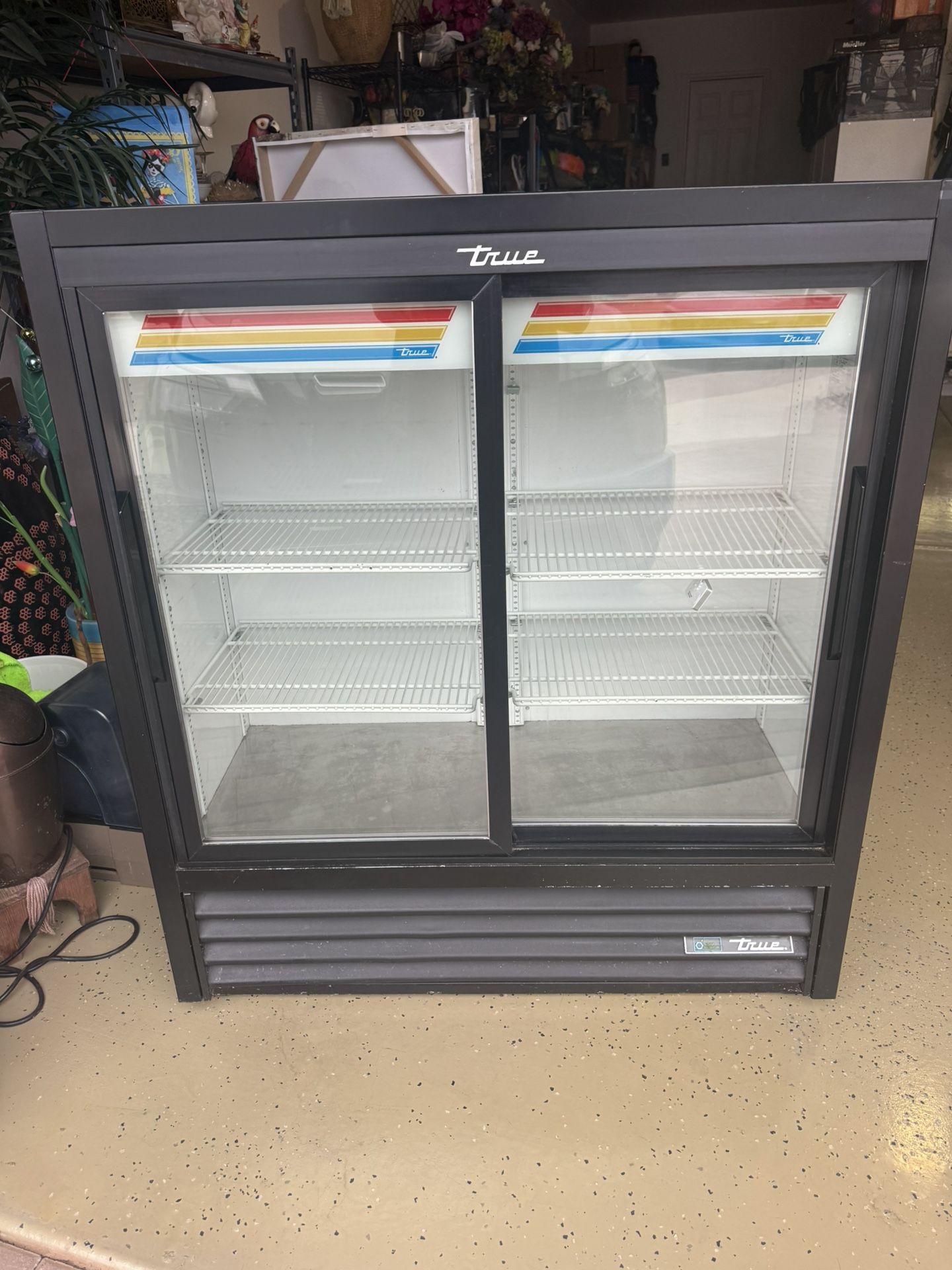 True Glass Sliding Door Cooler