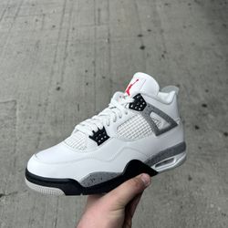 Jordan 4 White Cement (2025)