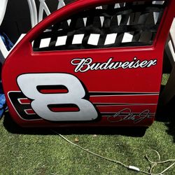 Budweiser NASCAR Dale Earhart Jr Bar Light 