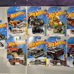 Hot Wheels TREASURE HUNT 💲 Lot Of 9 Unopened Cars