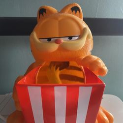 Garfield Popcorn Bucket.