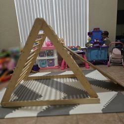 Large Pickler Triangle Indoor Climber With Slide