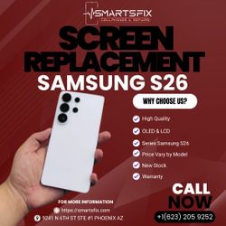 Samsung Galaxy S26+ Screen Replacement Display | Premium & Aftermarket | OLED & LCD