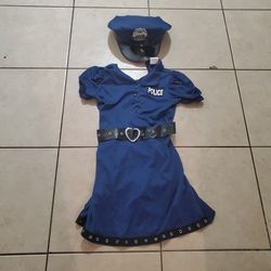 Girl Police Halloween Costume