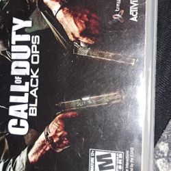 PS3 Call Of Duty Black Ops Game