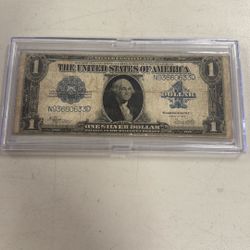 1923 One Silver Dollar Blue Seal