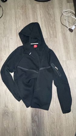 Nike Tech Fleece Full-Zip Hoodie Black
