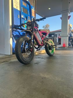 (E-bike) custom Ghostcat purple/green 35mph